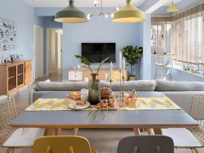 古象地板打造的清新之家