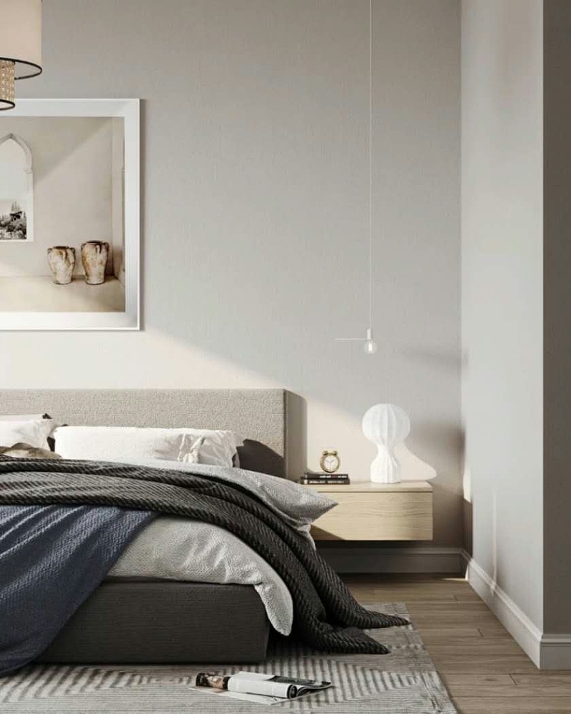 古象地板臥室鋪裝效果圖