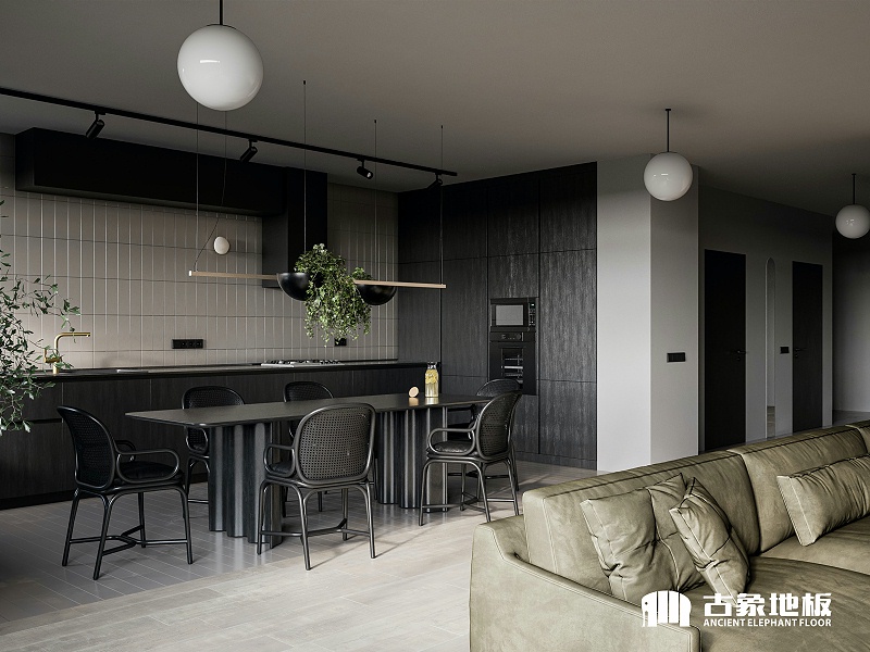 冬季木地板鋪裝