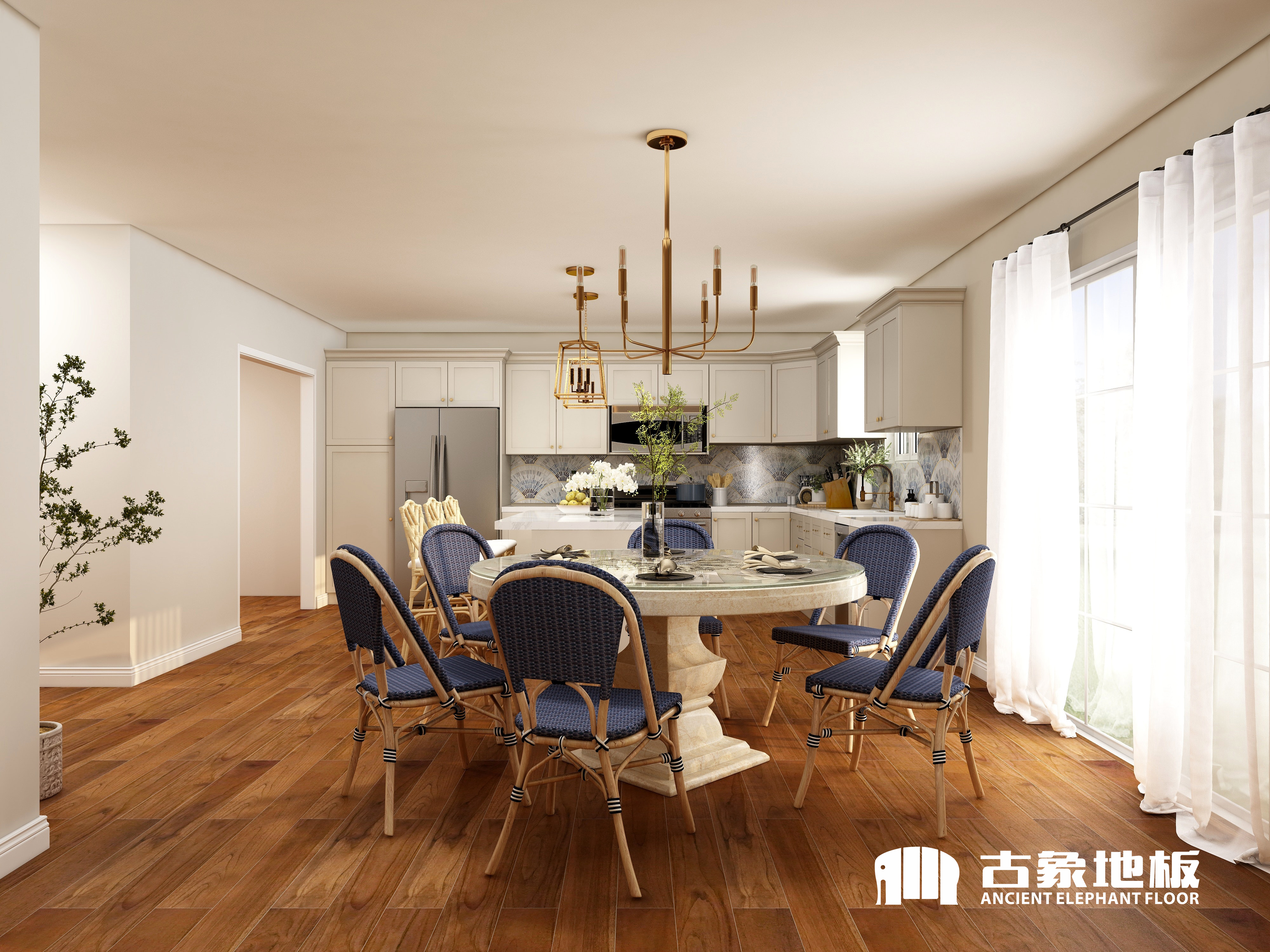 家庭裝修強(qiáng)化地板好還是多層實(shí)木地板好