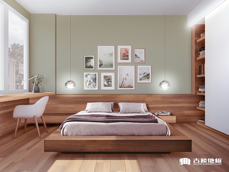 定制衣柜與木地板