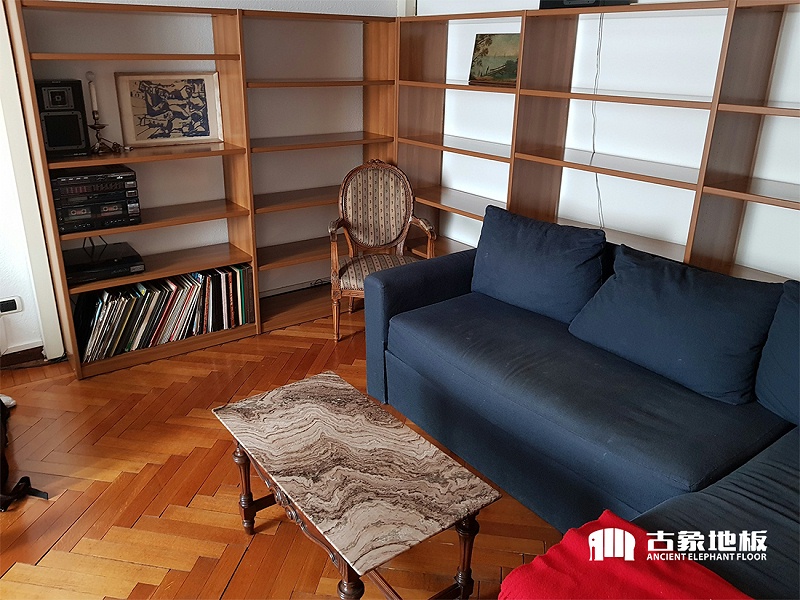 人字拼多層實木地板