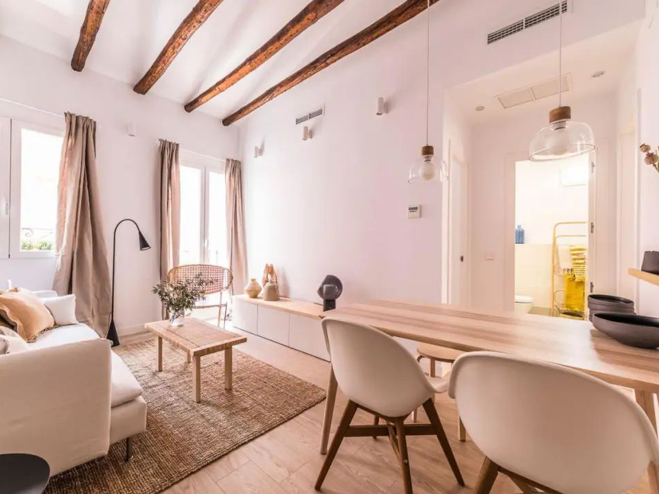 古象地板鋪裝案例之遇見50㎡原木風(fēng)小居